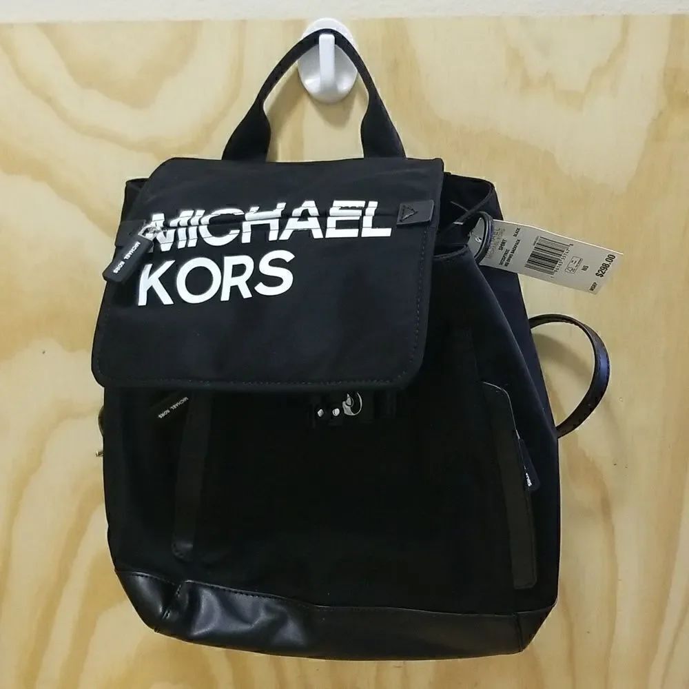 Michael Kors Nylon Sport MD Drawstring  Back Pack Brand New.